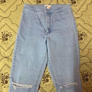 Forever 21 ripped jeans